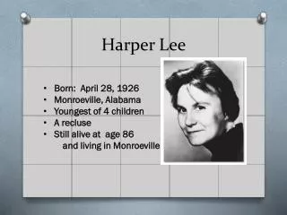 Harper Lee