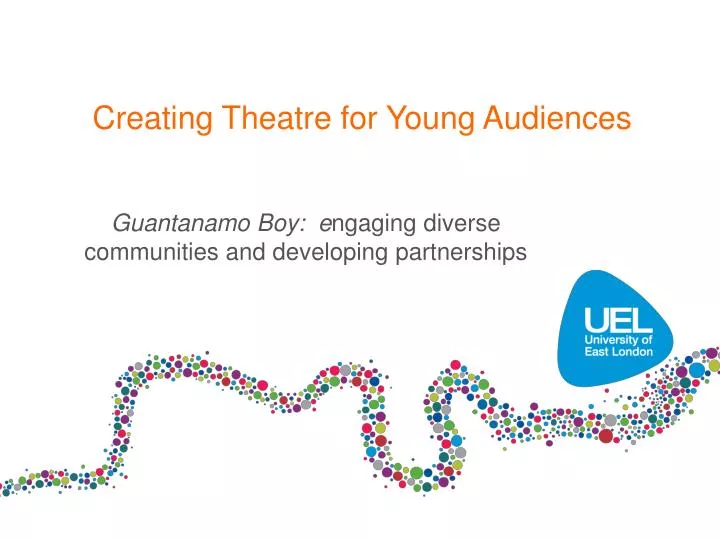 creating theatre for young audiences