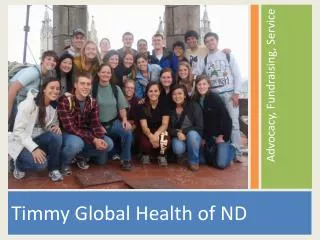 Timmy Global Health of ND