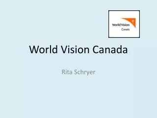 World Vision Canada