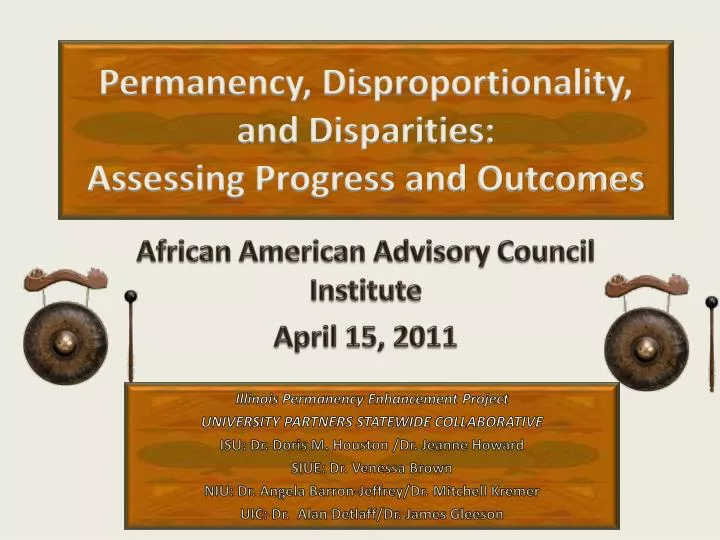 permanency disproportionality and disparities assessing progress and outcomes