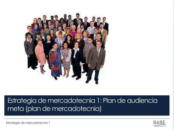 estrategia de mercadotecnia 1 plan de audiencia meta plan de mercadotecnia