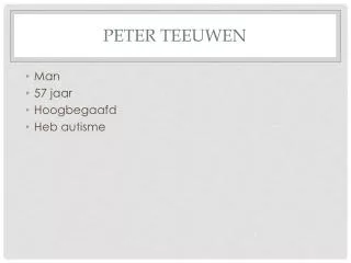 peter teeuwen