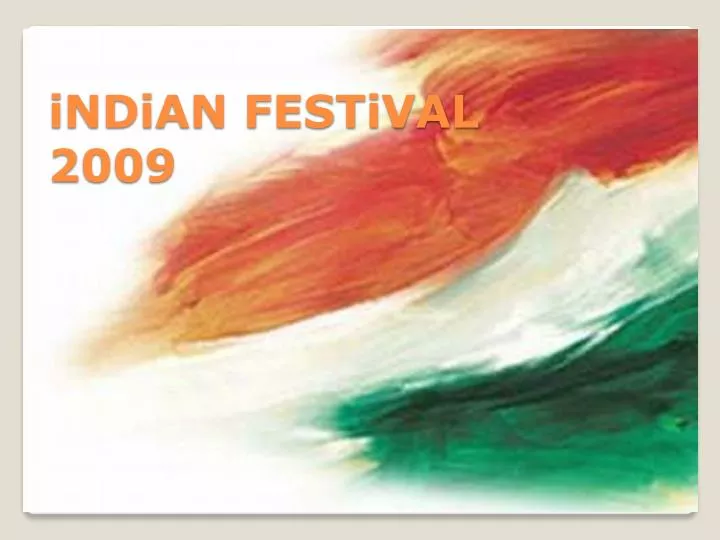 indian festival 2009