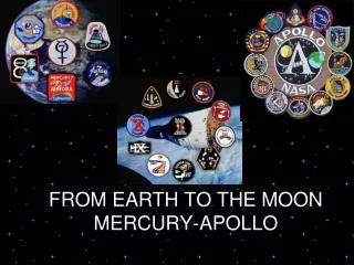 from earth to the moon mercury apollo