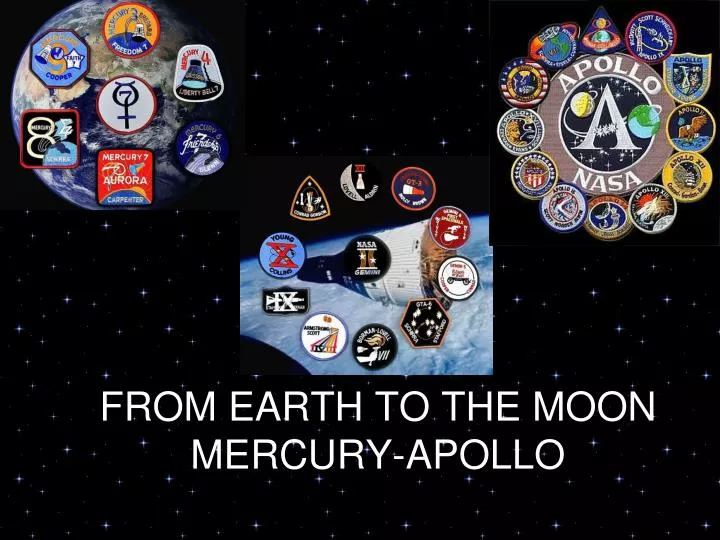 from earth to the moon mercury apollo