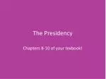 The Presidency - slide 1