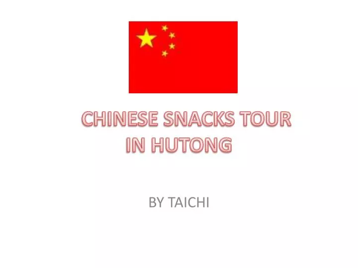chinese snacks tour in hutong