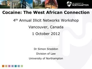 Cocaine: The West African Connection