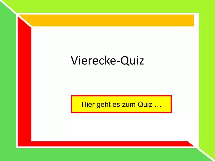 vierecke quiz