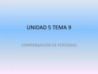 unidad 5 tema 9