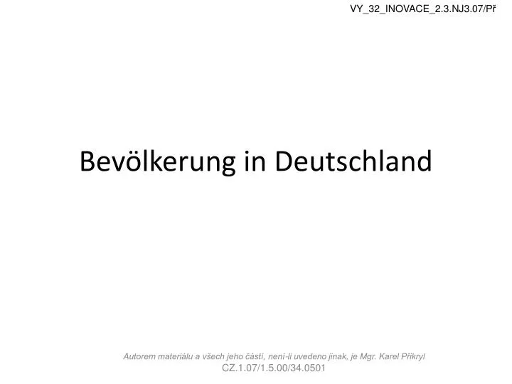 bev lkerung in deutschland