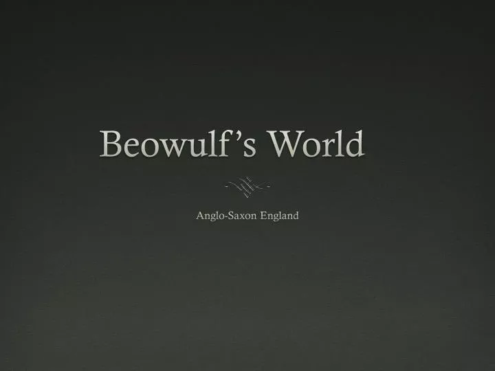 beowulf s world