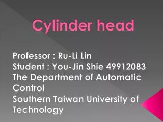 Cylinder head