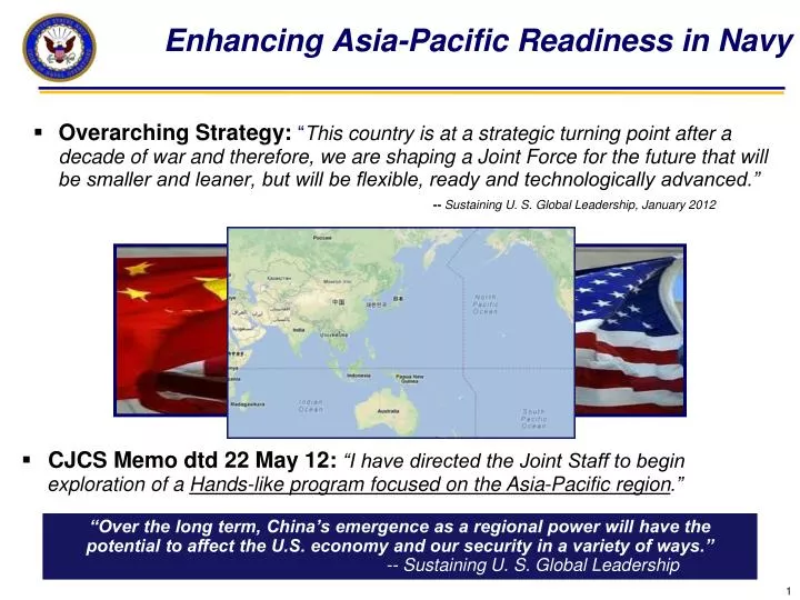 enhancing asia pacific readiness in navy