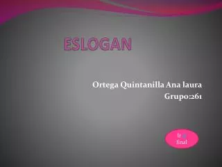 eslogan