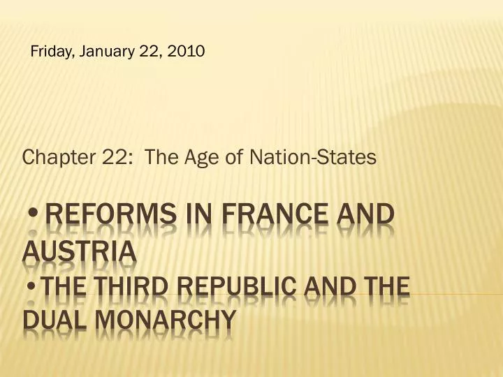 chapter 22 the age of nation states