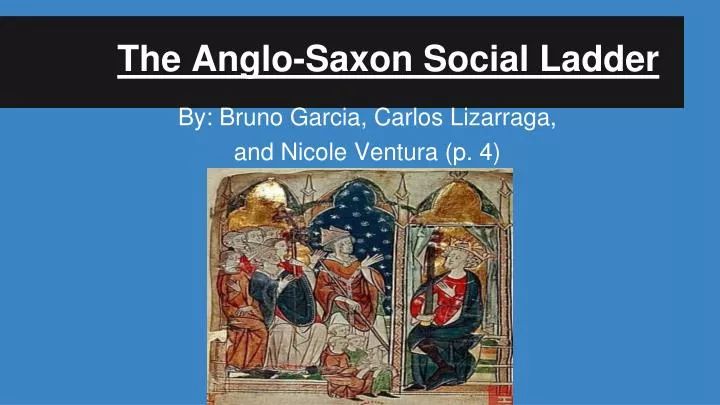 the anglo saxon social ladder