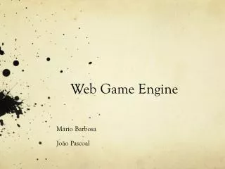 web game engine