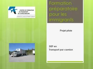 formation pr paratoire pour les immigrants