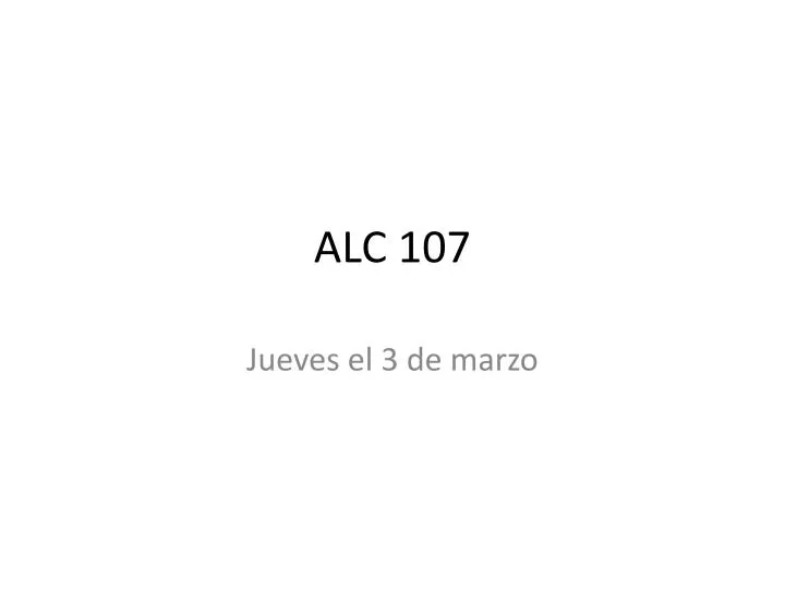 alc 107