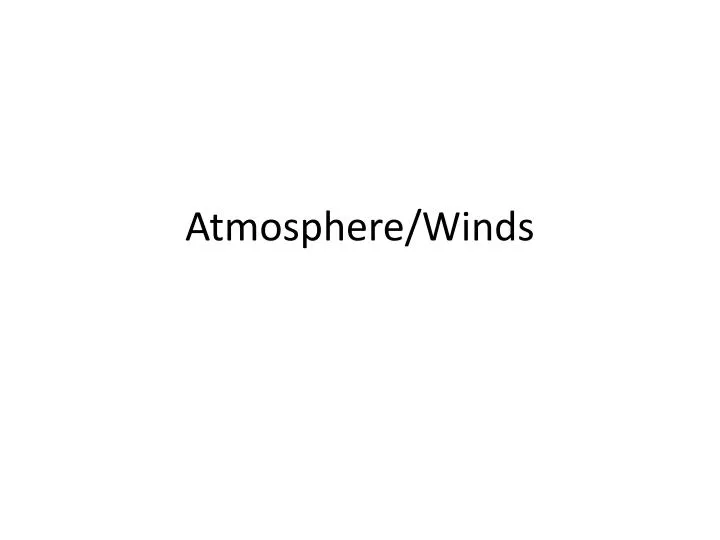 atmosphere winds