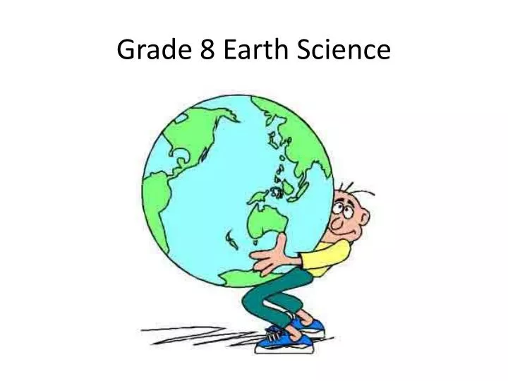 grade 8 earth science
