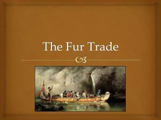 The Fur Trade