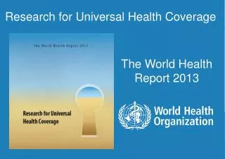 Research for Universal Health Coverage