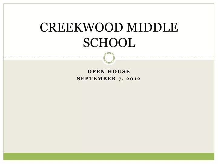 creekwood middle school