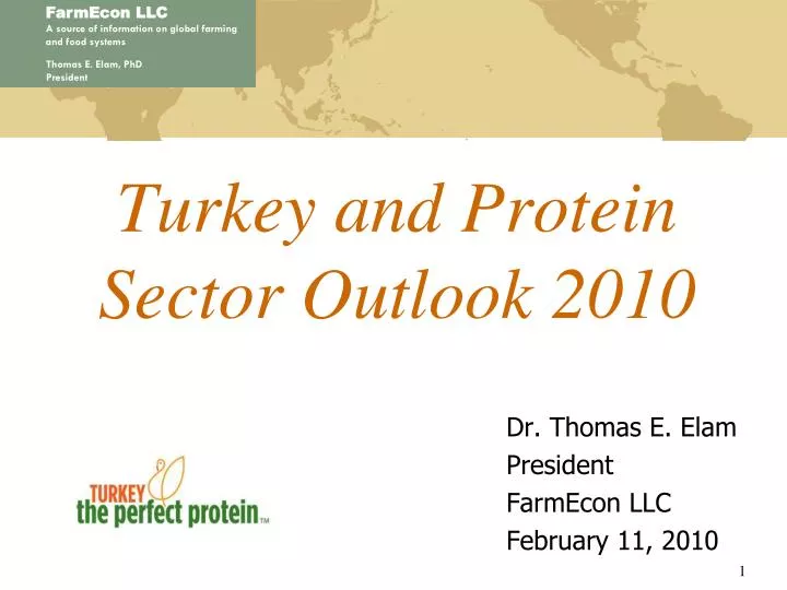 turkey and protein sector outlook 2010