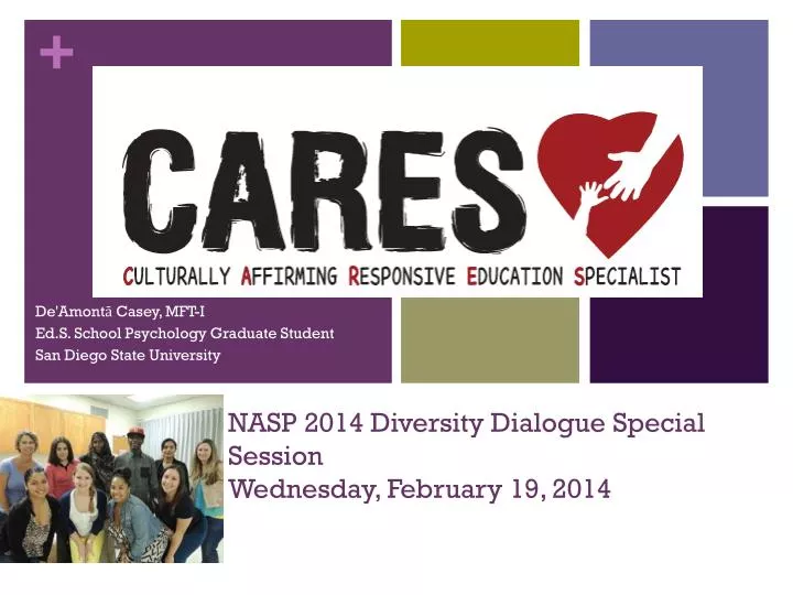 nasp 2014 diversity dialogue special session wednesday february 19 2014