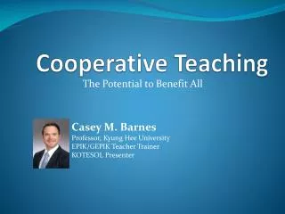 Cooperative Teaching