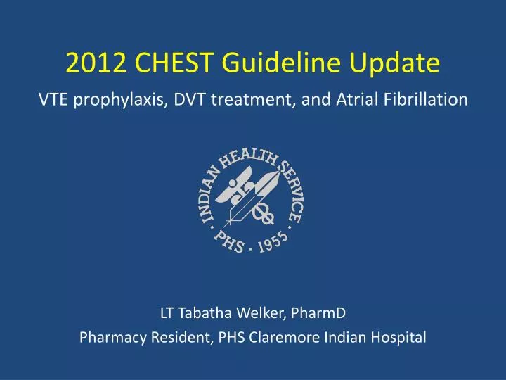 2012 chest guideline update
