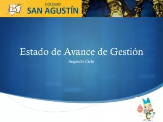 estado de avance de gesti n