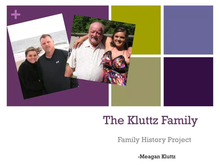 the kluttz family