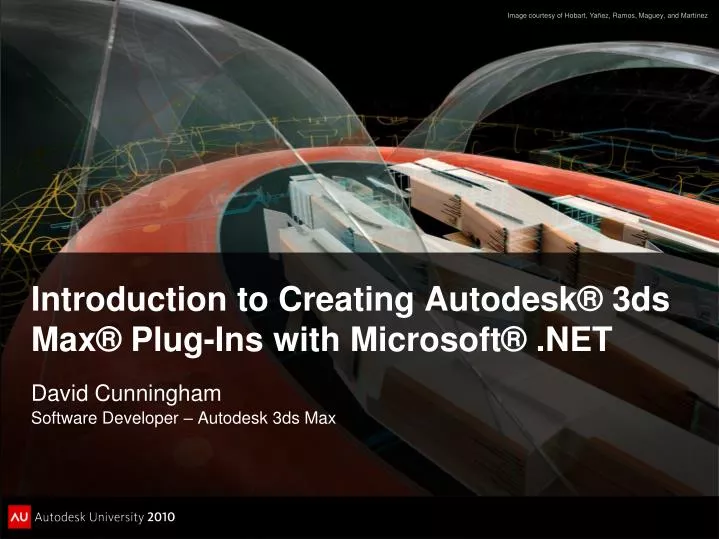 introduction to creating autodesk 3ds max plug ins with microsoft net