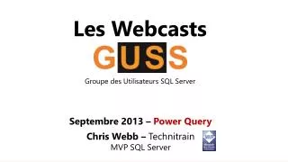 Les Webcasts