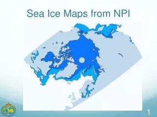 Sea Ice Maps from NPI