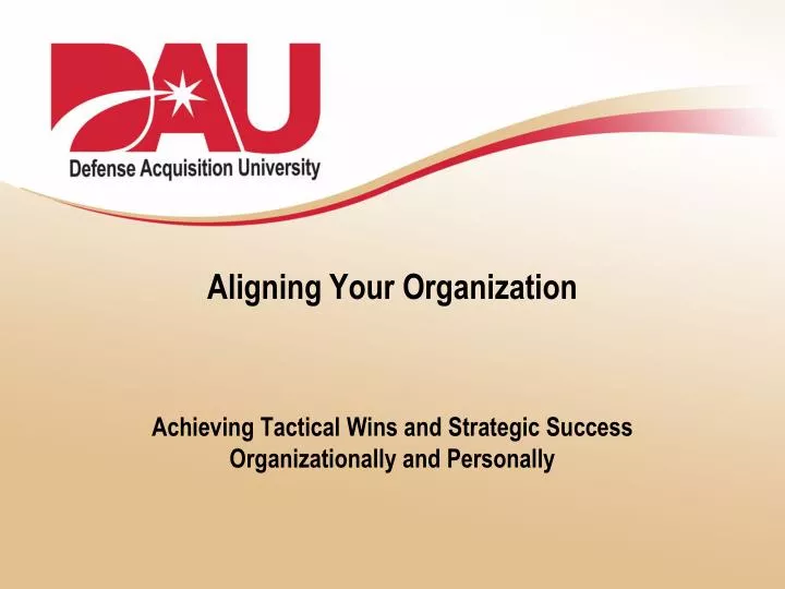 aligning your organization