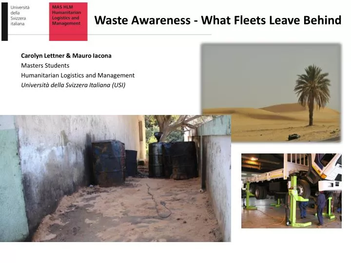 waste awareness what fleets leave behind