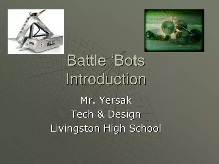 battle bots introduction