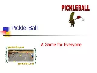Pickle-Ball