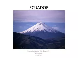 ecuador