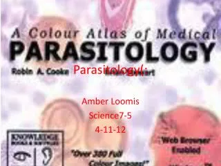 Parasitology(: