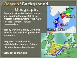 Beowulf Background: Geography
