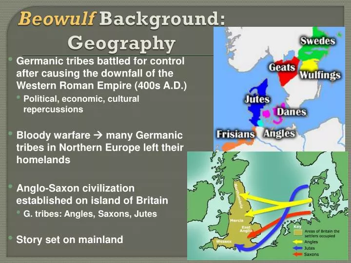 beowulf background geography