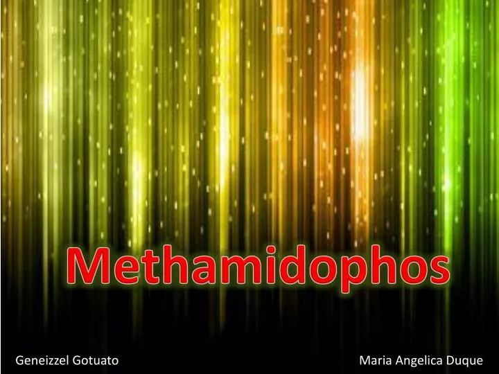 methamidophos