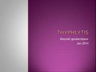 thyphlytis