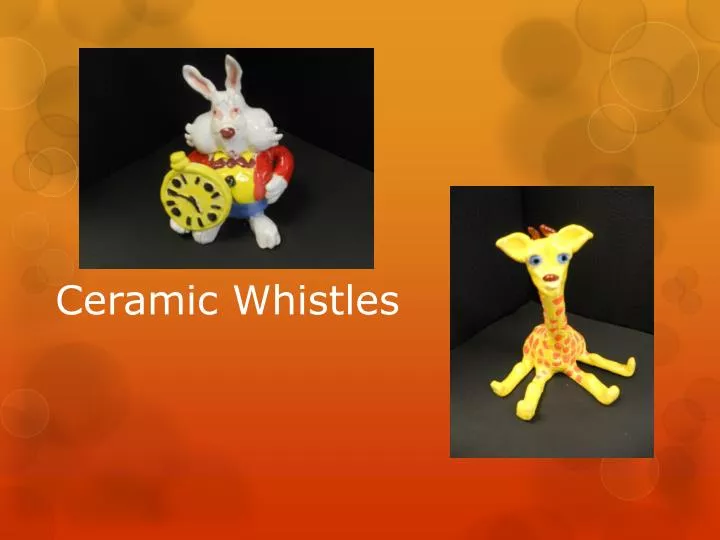 ceramic whistles